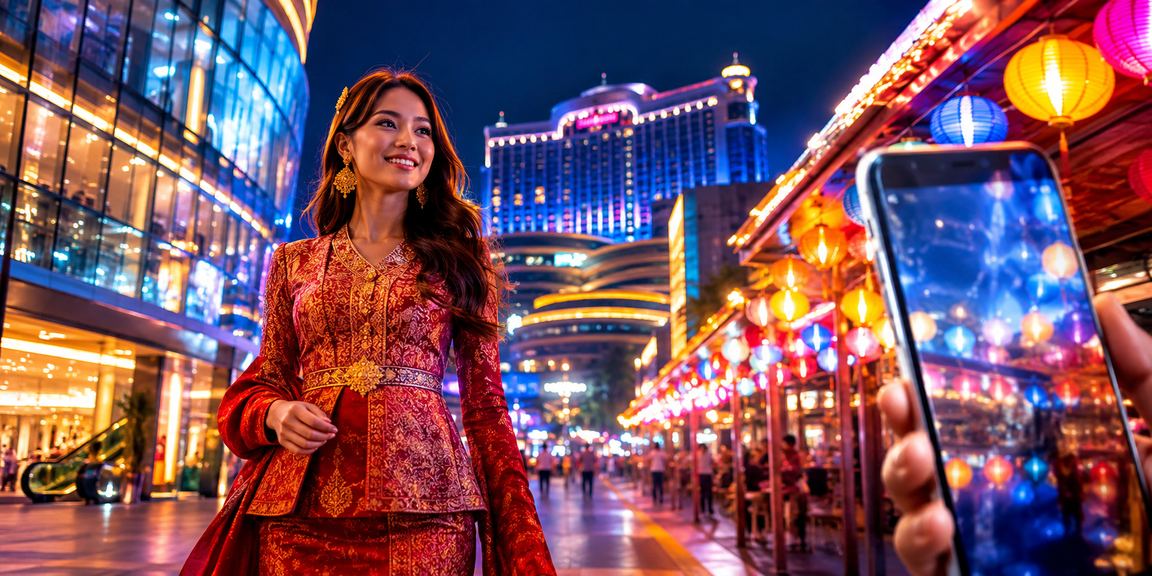 Pengguna di Genting Highlands menggunakan aplikasi mudah alih rs50 untuk mengakses kasino dan pertaruhan sukan